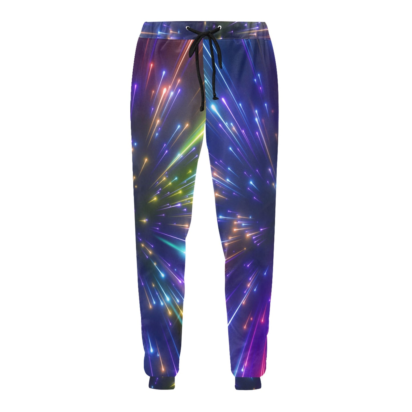 Celestial Rainbow Speed Light Men's Sweatpants