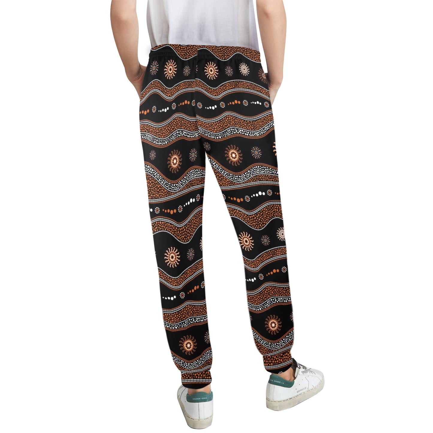 Aboriginal Print Design LKS404 Women's Casual Track Pants