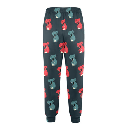 Koala Pattern Print Design 02 Men's Casual Track Pants