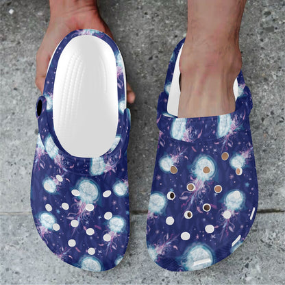 Jellyfish Cute Design Unisex Clogs Shoes