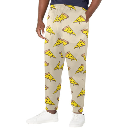 Pizza Pattern Print Design A04 Men's Casual Track Pants