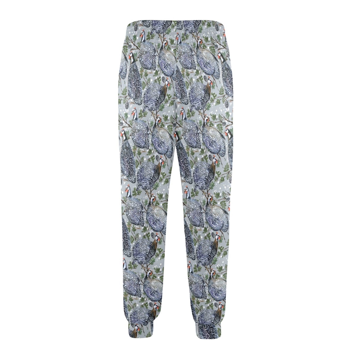 Guinea Fowl Print Design LKS402 Men's Casual Track Pants