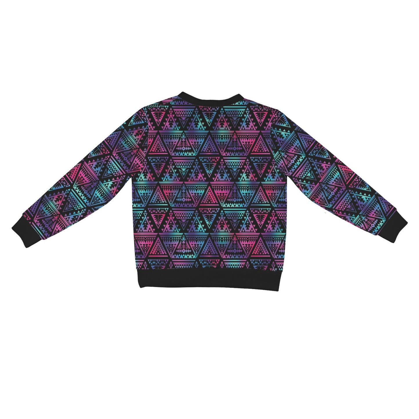 Tribal aztec Dark Multicolor Women's Cardigan