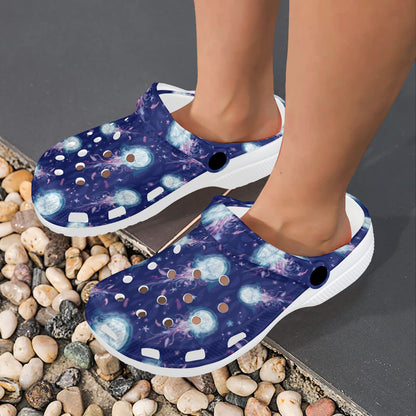 Jellyfish Cute Design Unisex Clogs Shoes