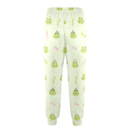 frog Design Print Pattern JJ0232 Men's Casual Track Pants
