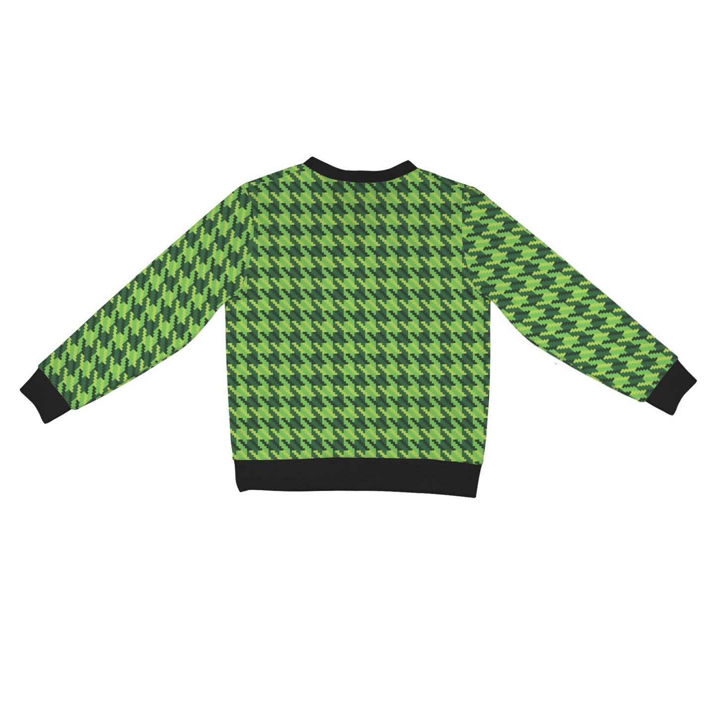 St Patricks Day Houndstooth Pattern Print LKS301 Women's Cardigan