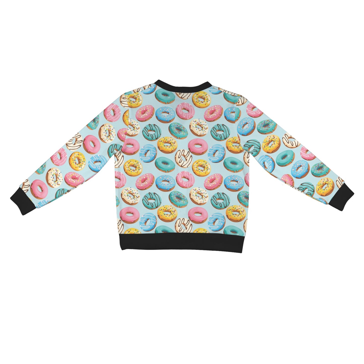 Donut Pattern Print Design DN05 Women's Cardigan