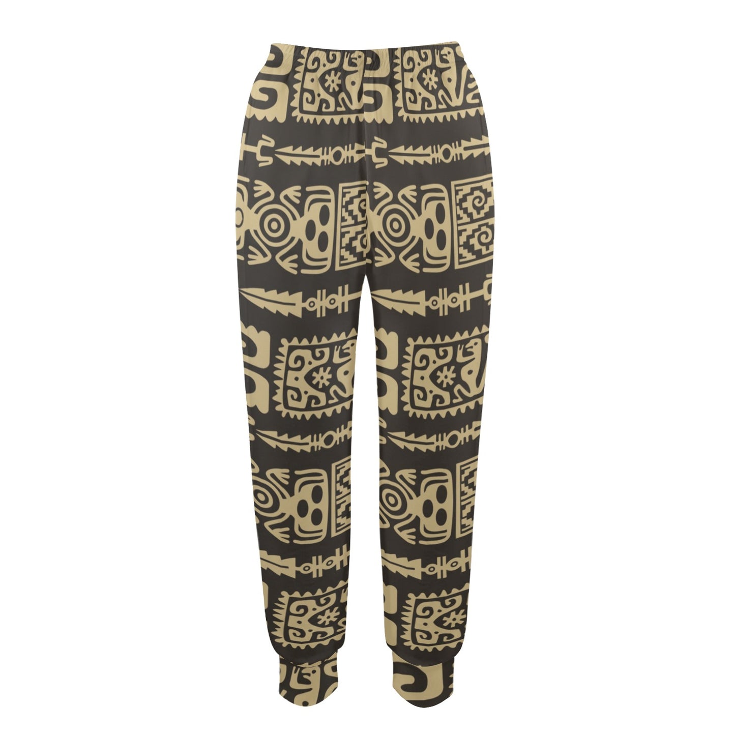 Mayan Pattern Print Design 03 Women's Casual Track Pants