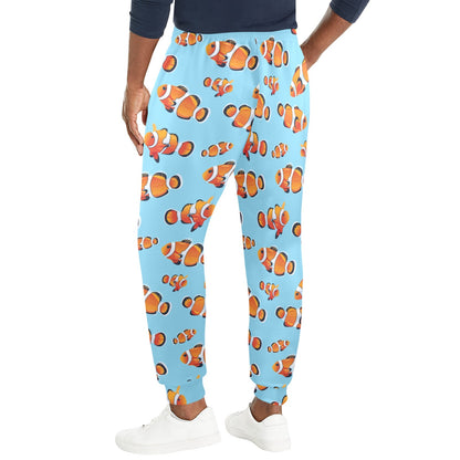 Clownfish Pattern Print Design 01 Men's Casual Track Pants