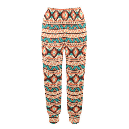 Navajo Western Style Print Pattern Women's Casual Track Pants