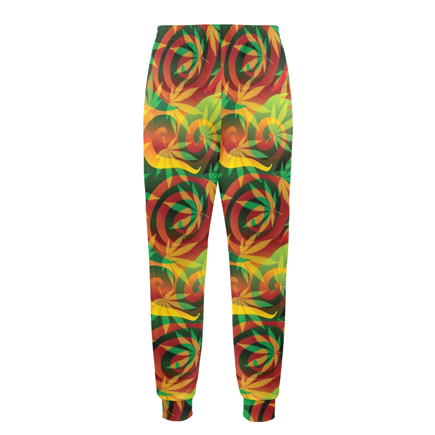 Rastafarian Pattern Print Design A01 Men's Casual Track Pants