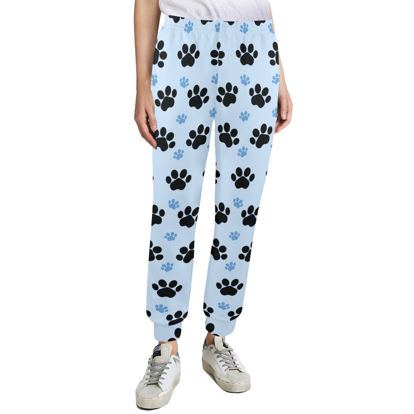 Paw Pattern Print Design A04 Women's Casual Track Pants