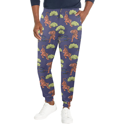 Tiger Pattern Japan Style Men's Casual Track Pants