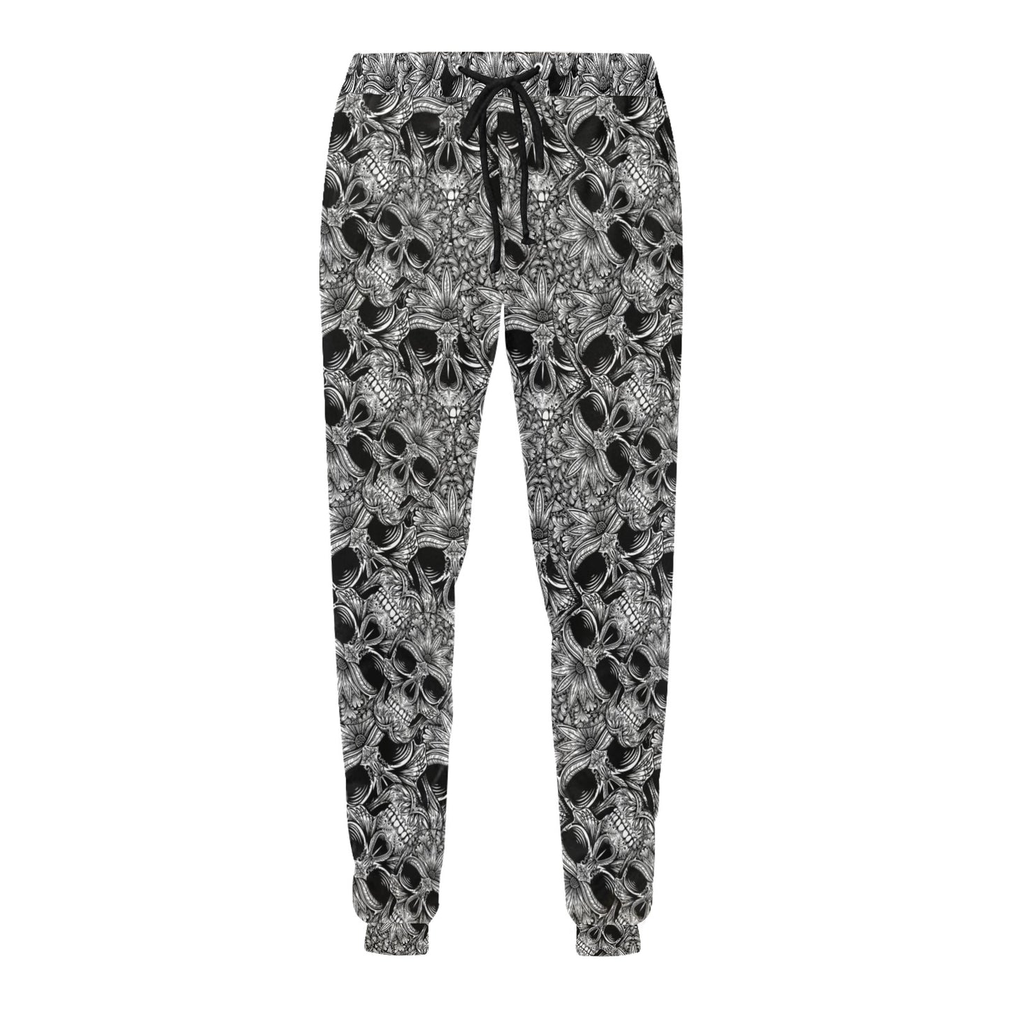 Skull Tattoo Design Print Men's Sweatpants