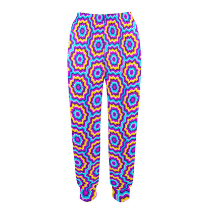 Optical illusion Techno Movement Women's Casual Track Pants