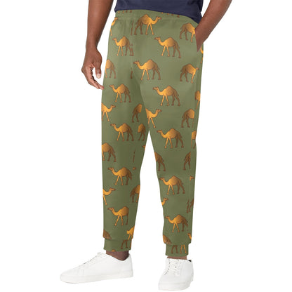 Camel Design Print Pattern JJ028 Men's Casual Track Pants