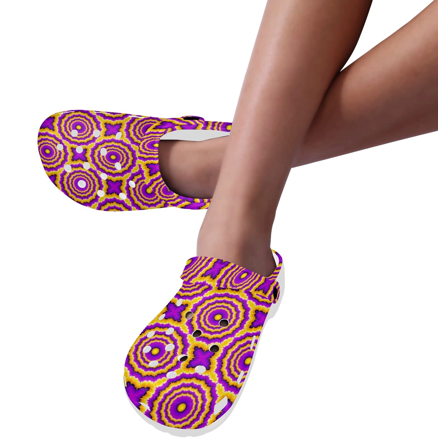 Optical illusion Expansion Unisex Clogs Shoes