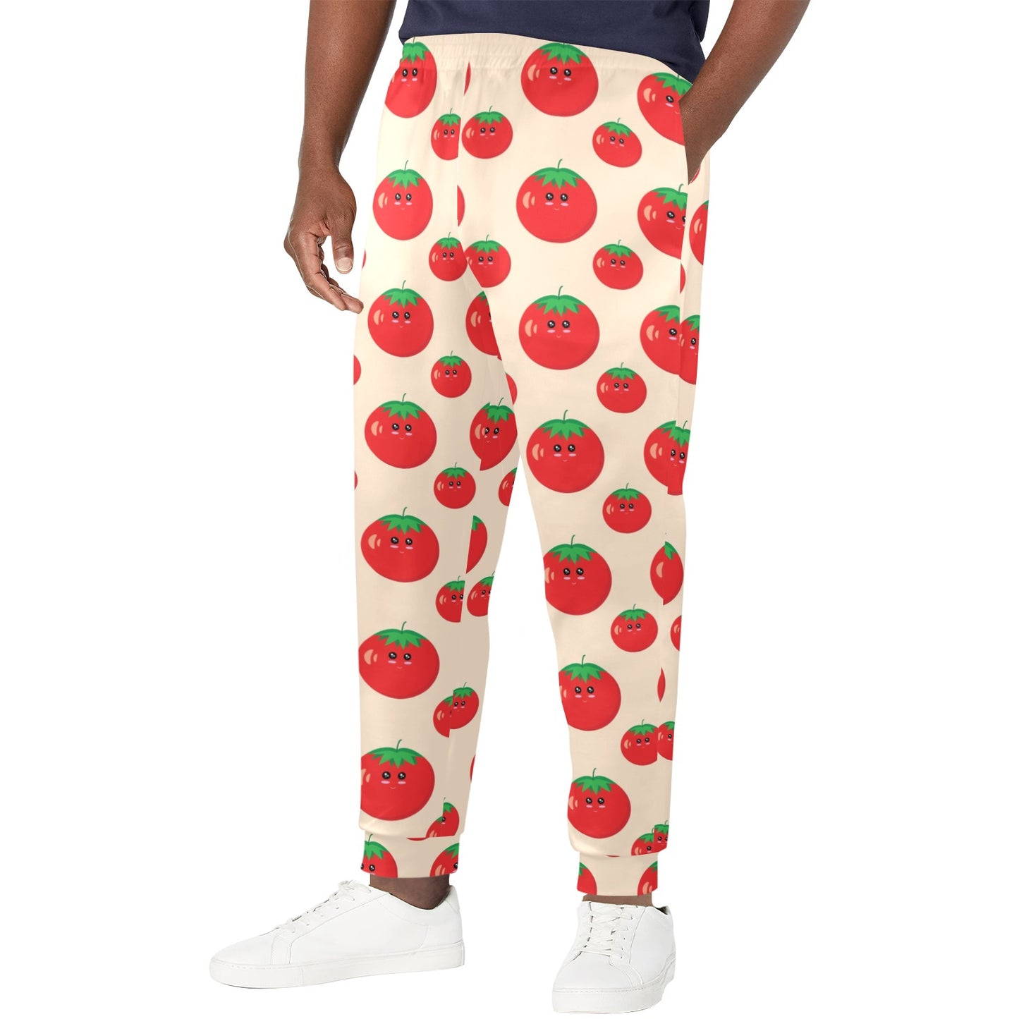 Tomato Print Design LKS308 Men's Casual Track Pants