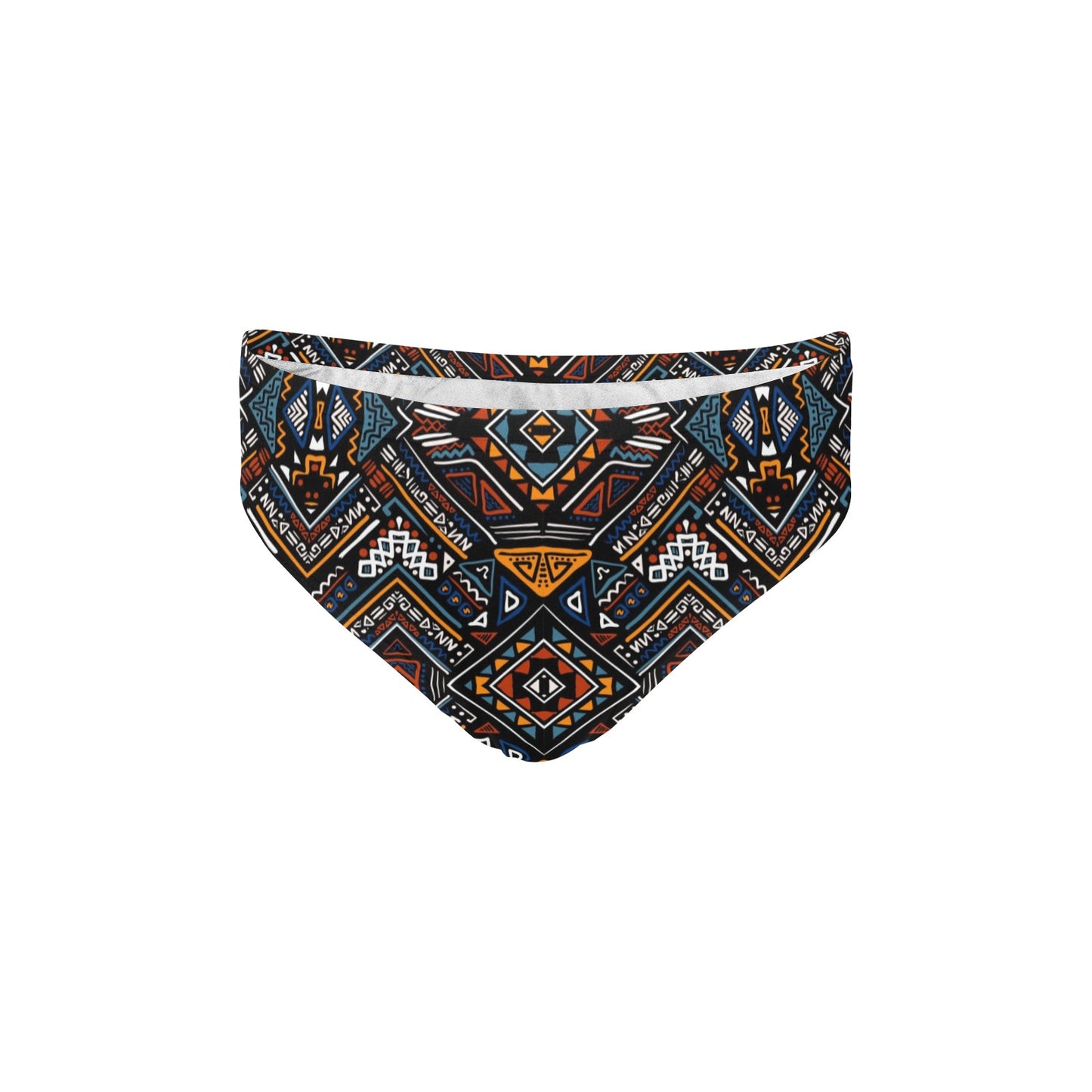 African Kente Print v2 Men's Swimming Briefs