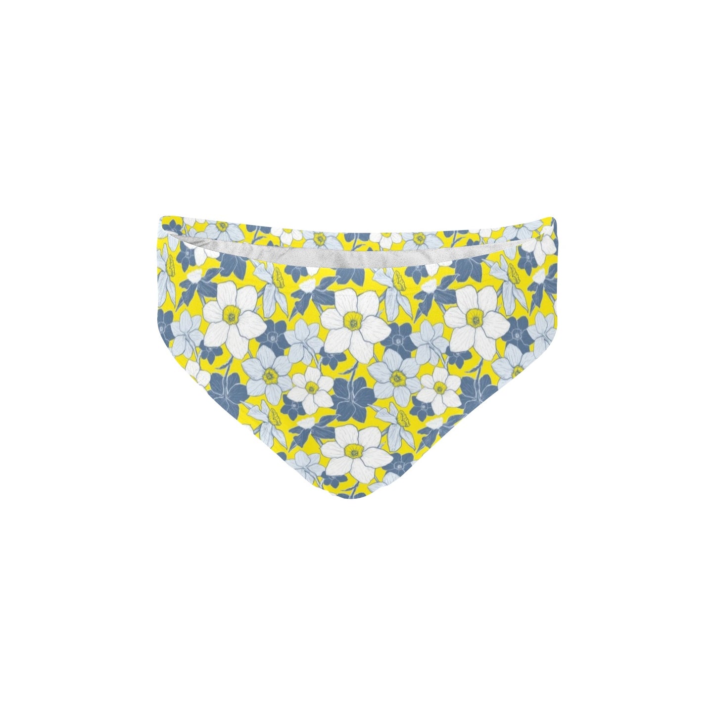 Daffodils Pattern Print Design 01 Men's Swimming Briefs