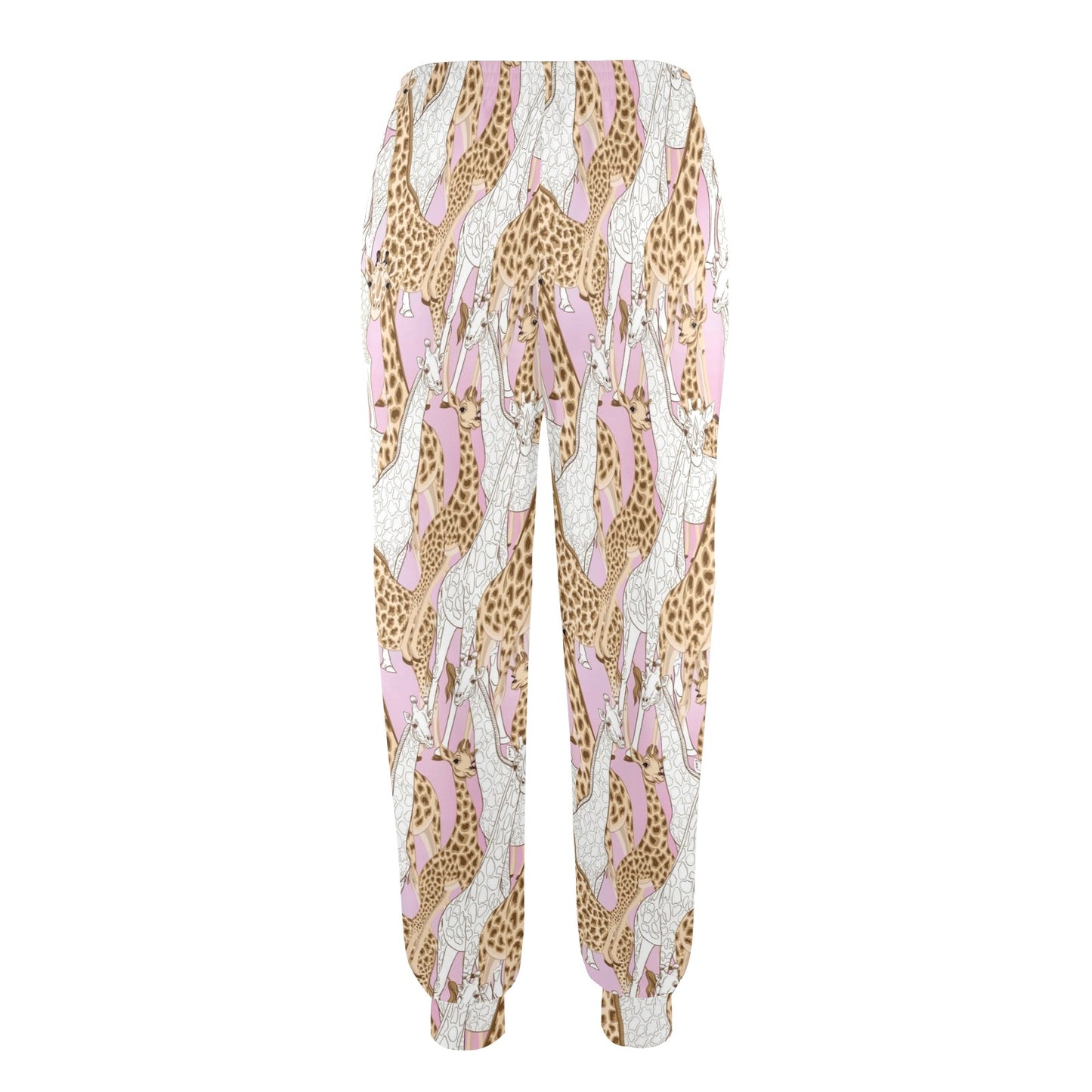 giraffe Design Print Pattern JJ0269 Women's Casual Track Pants