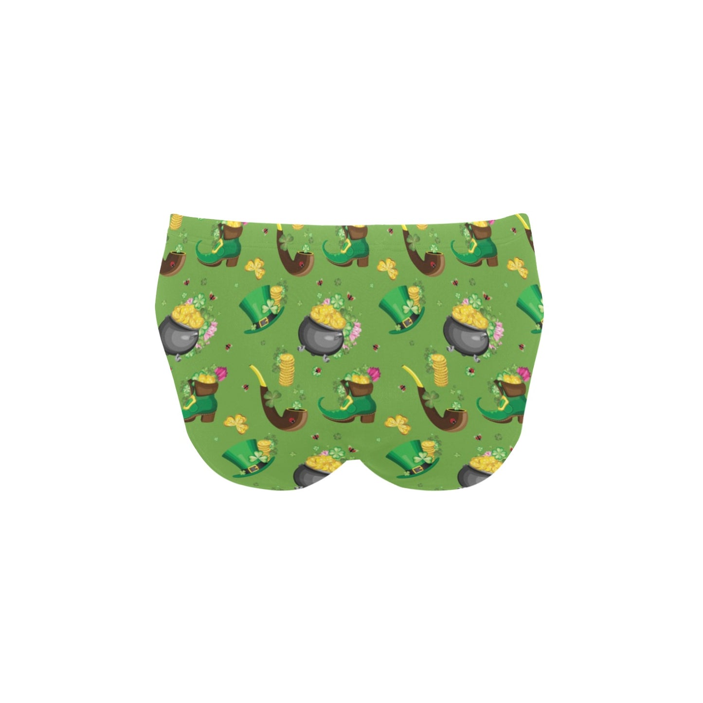 Shamrock Saint Patrick's Day Print Design LKS306 Men's Swimming Briefs