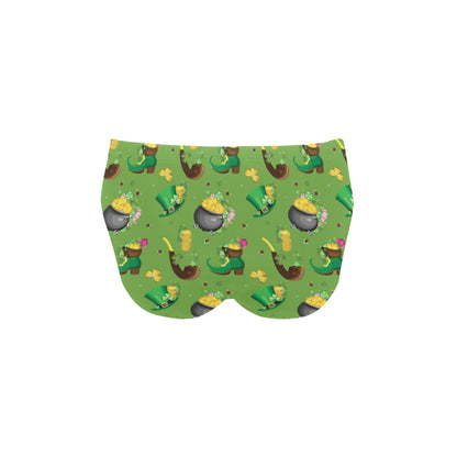 Shamrock Saint Patrick's Day Print Design LKS306 Men's Swimming Briefs