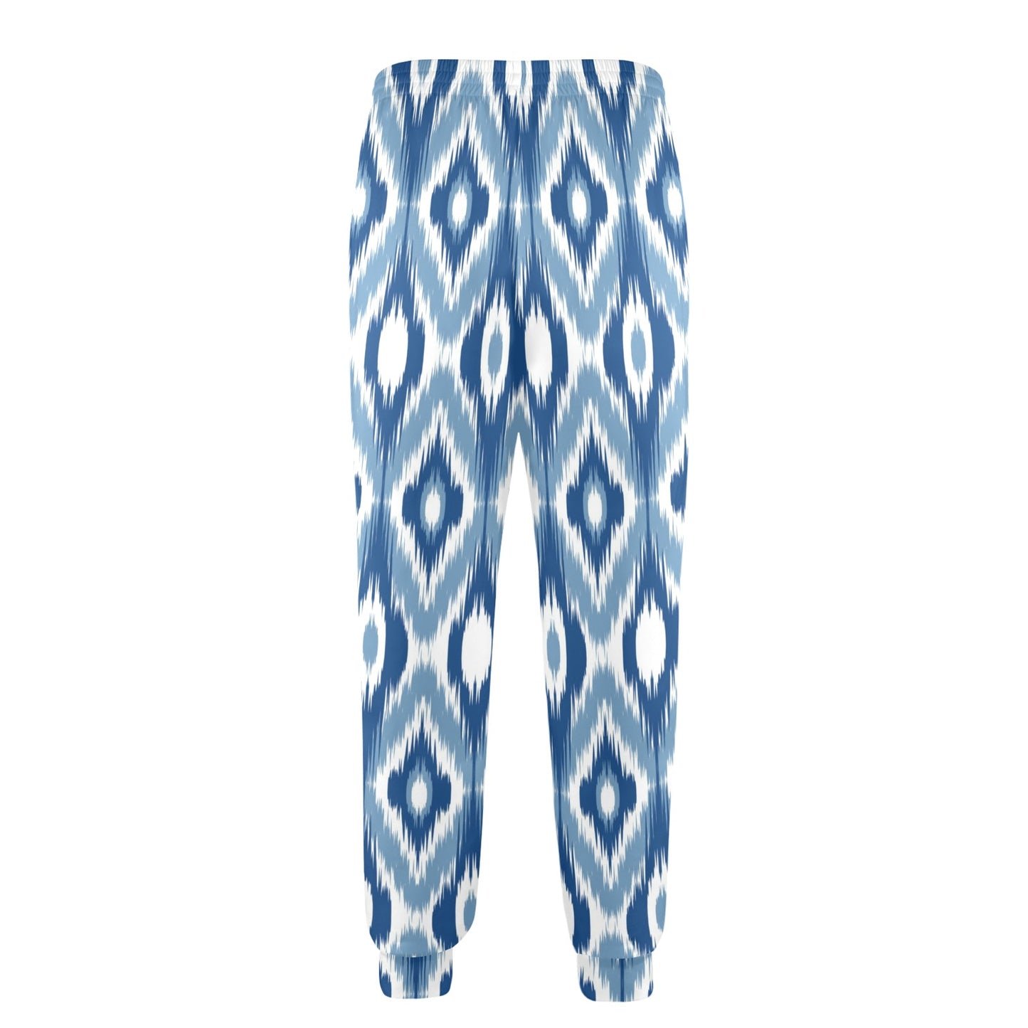 Ikat Pattern Print Design 03 Men's Casual Track Pants