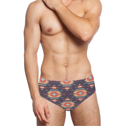 Tribal indians Aztec Men's Swimming Briefs