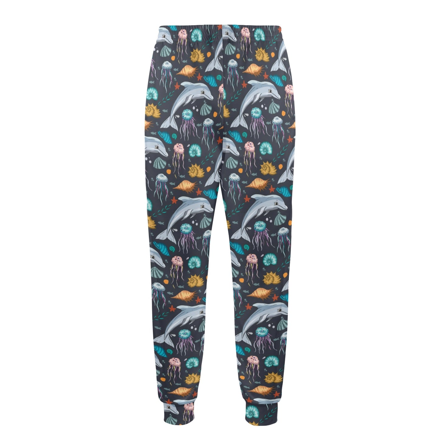 Underwater Dolphin Print Design LKS304 Men's Casual Track Pants