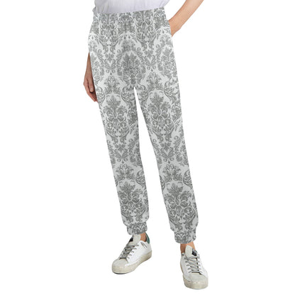 elegant Design Print Pattern JJ0182 Women's Casual Track Pants