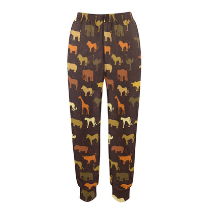 Safari Animal Print Design LKS301 Women's Casual Track Pants