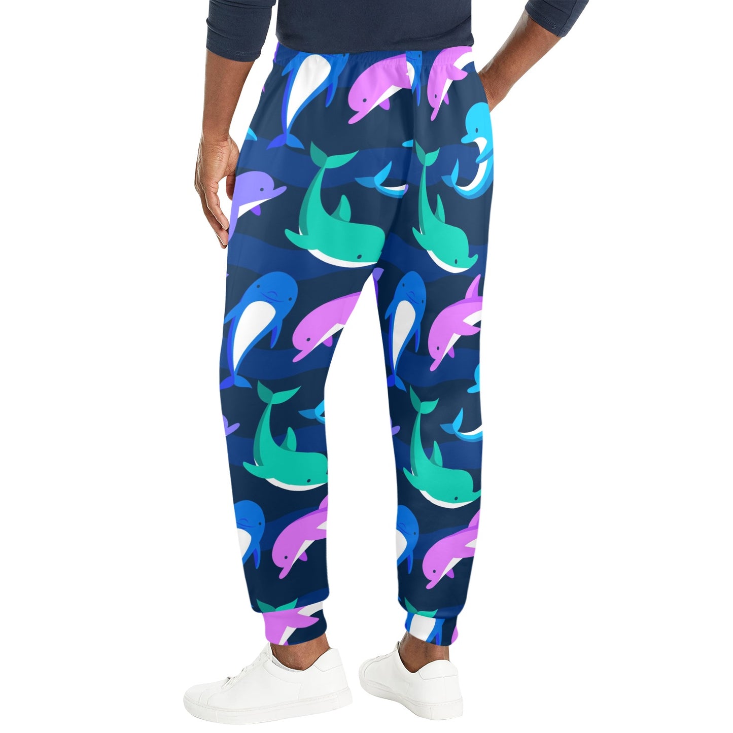 Dolphin Baby Men's Casual Track Pants