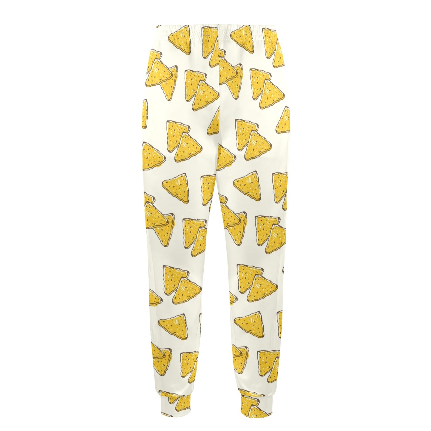 Nachos Pattern Print Design A01 Men's Casual Track Pants