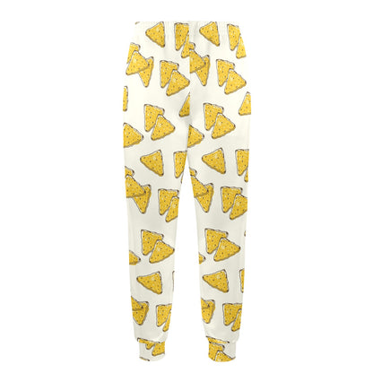 Nachos Pattern Print Design A01 Men's Casual Track Pants