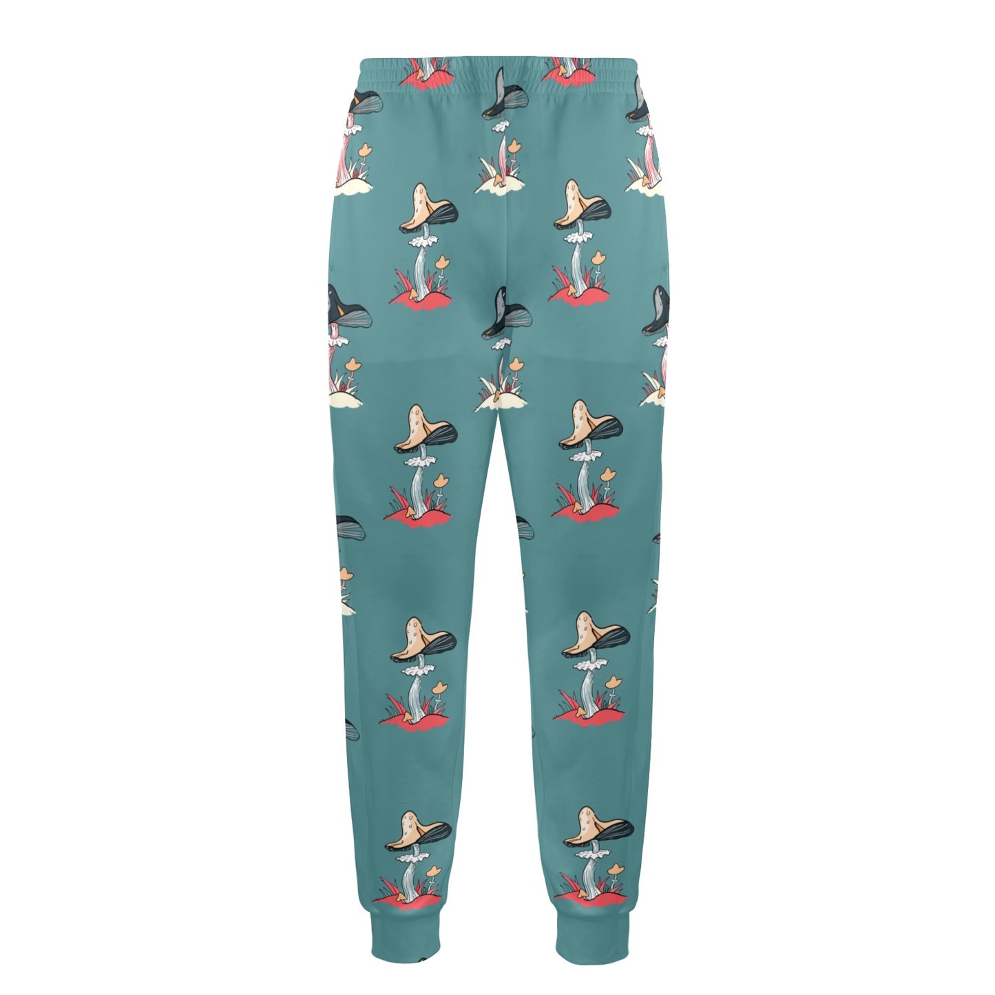Mushroom Pattern Print Design A04 Men's Casual Track Pants
