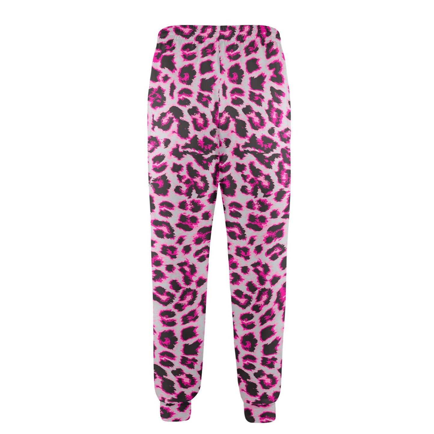 Leopard Pattern Print Design 02 Men's Casual Track Pants