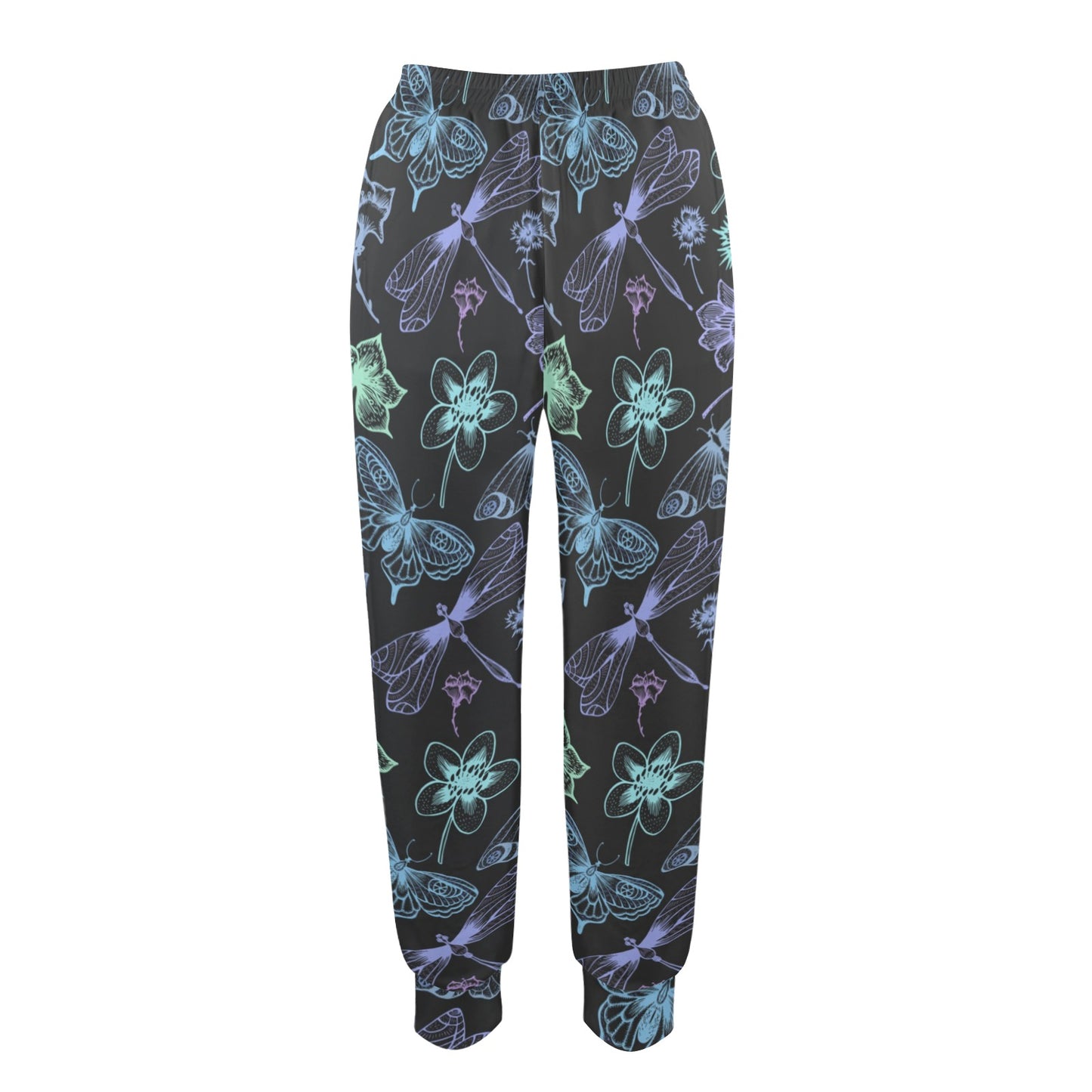 Butterfly Dragonfly Women's Casual Track Pants
