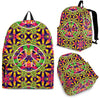 Peace Sign Pattern Print Design A04 Backpack