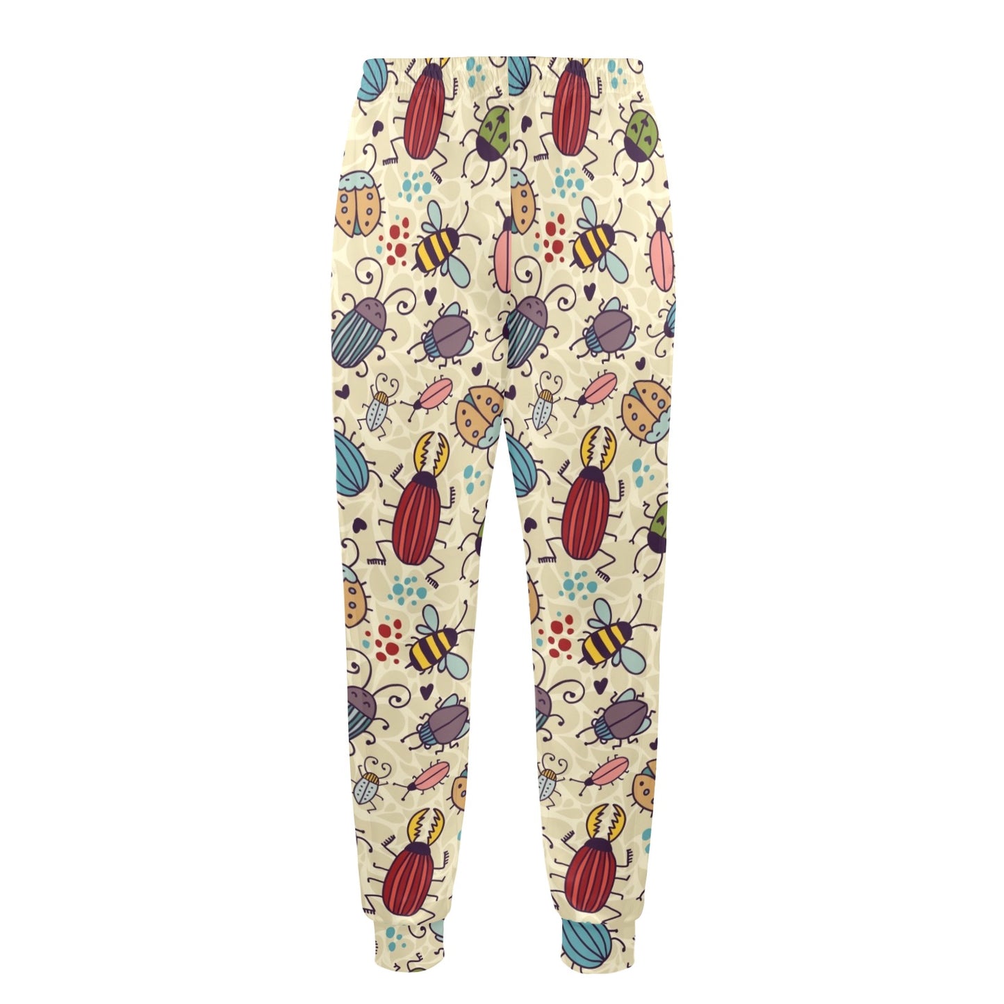 insects Design Print Pattern JJ0351 Men's Casual Track Pants