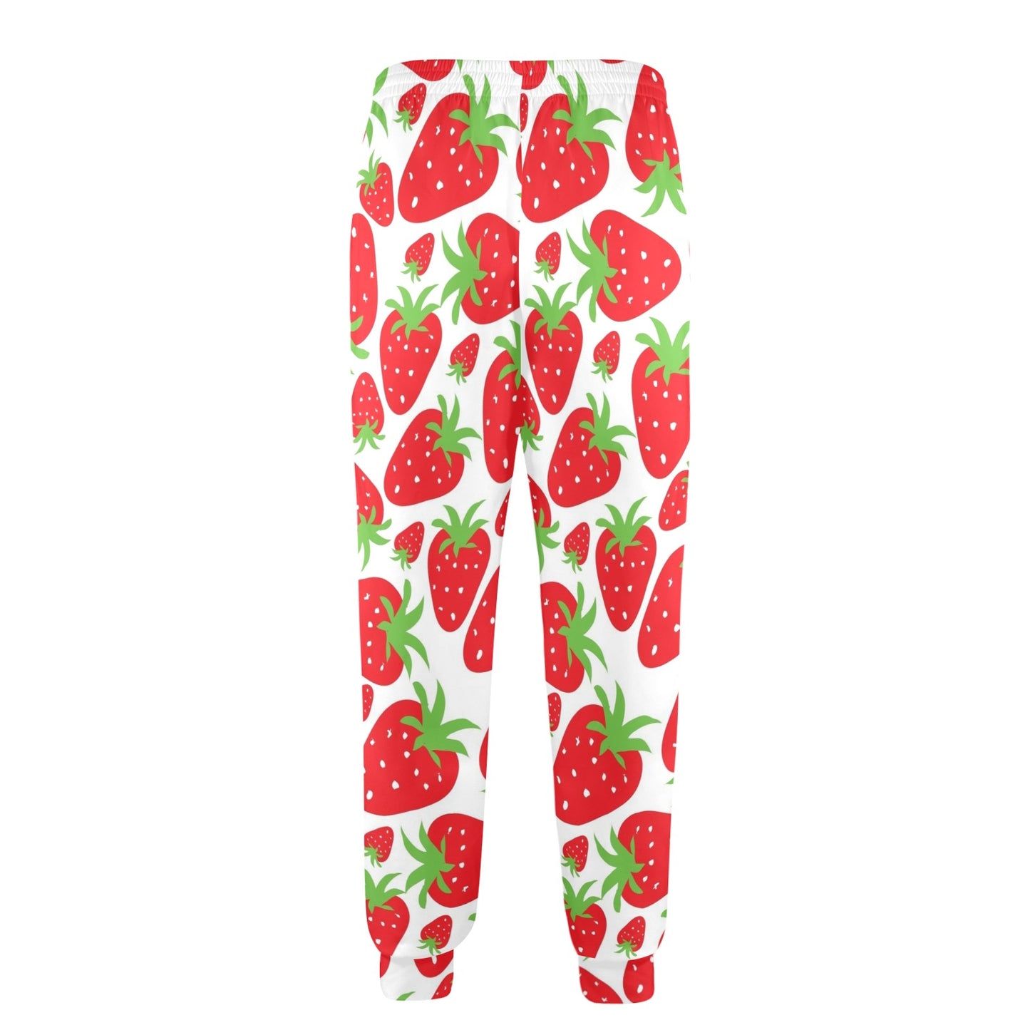 Strawberry Pattern Print Design SB01 Men's Casual Track Pants