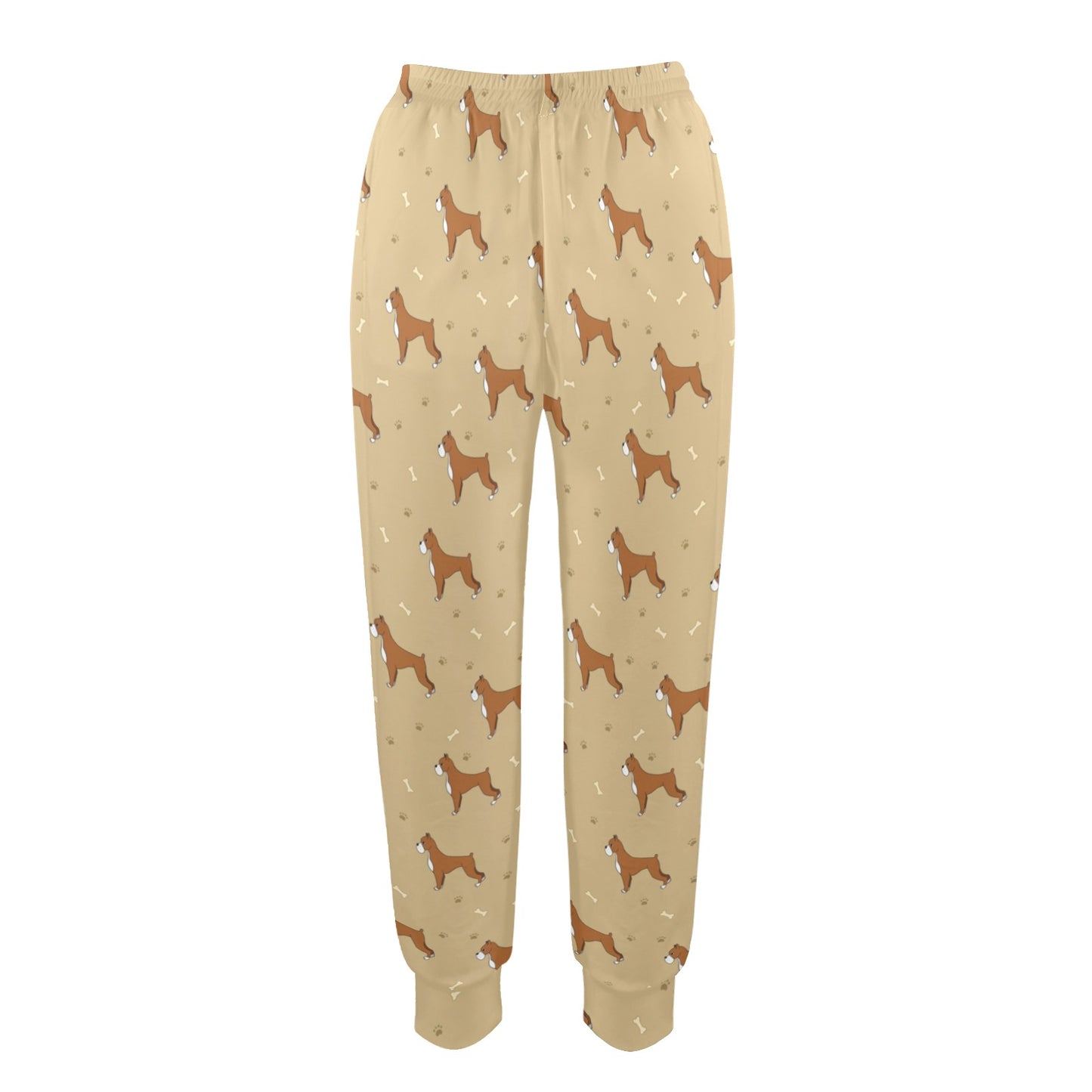 Boxers Pattern Print Design 02 Women's Casual Track Pants
