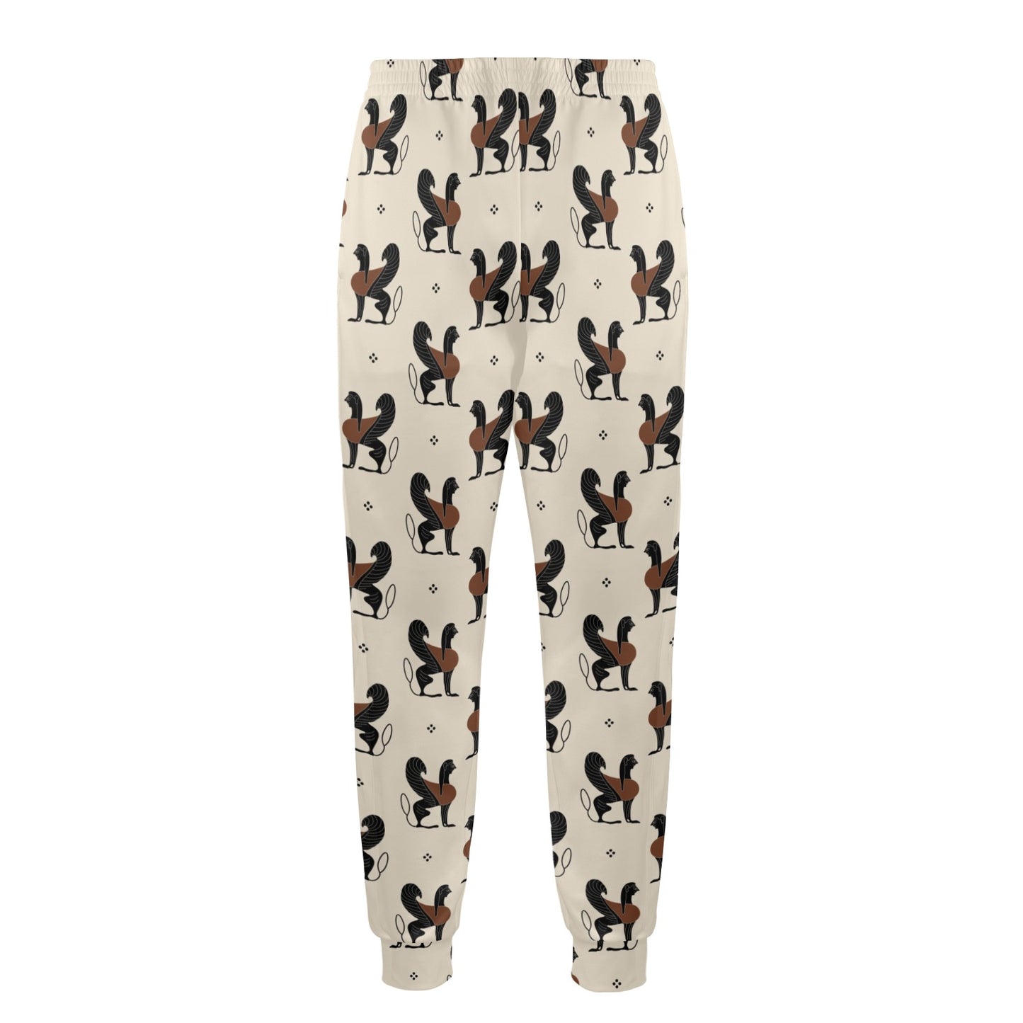 Ancient Greek Print Design LKS3010 Men's Casual Track Pants