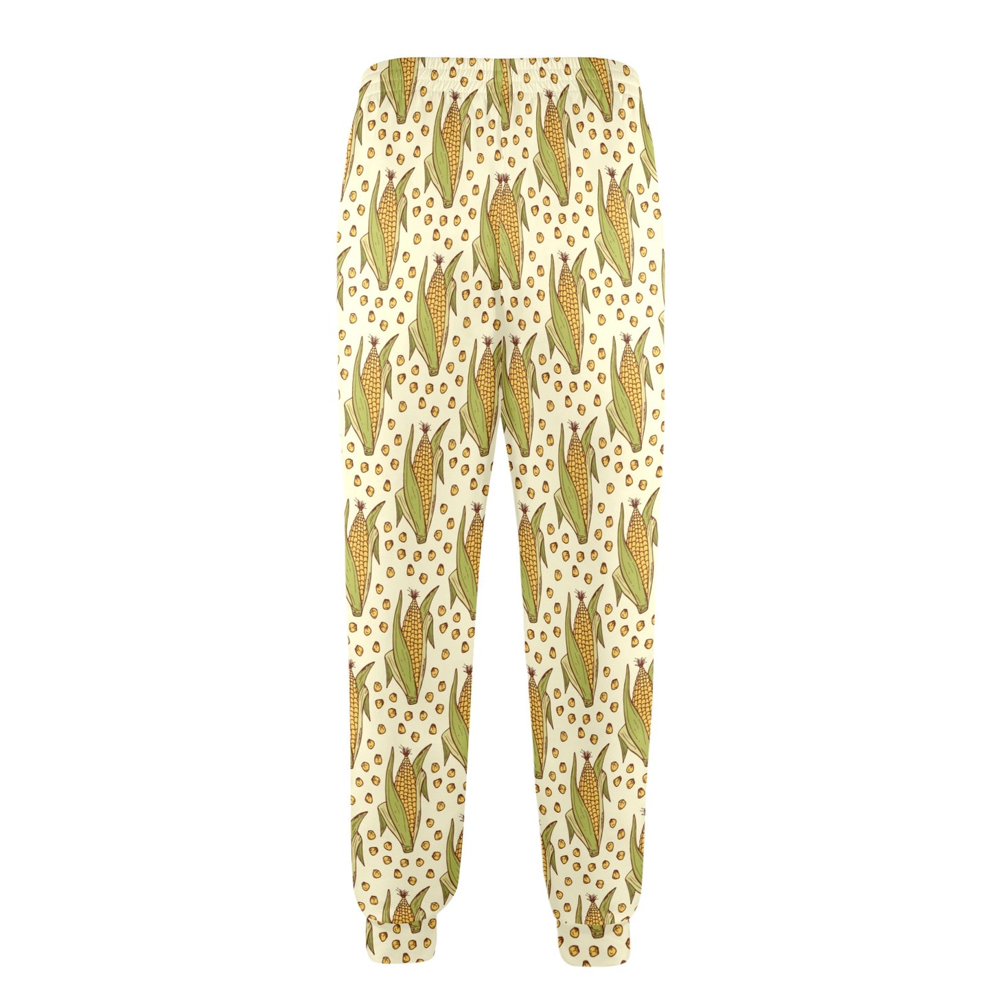Corn Pattern Print Design 01 Men's Casual Track Pants