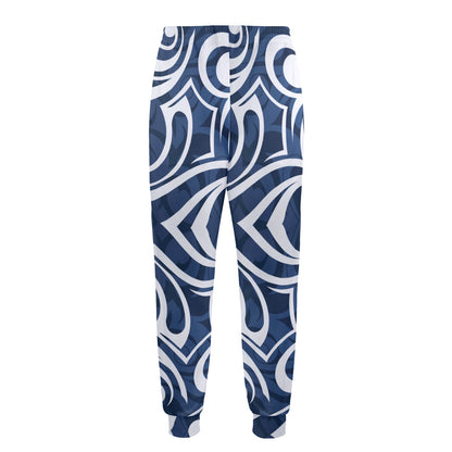 Maori Pattern Print Design 01 Men's Casual Track Pants