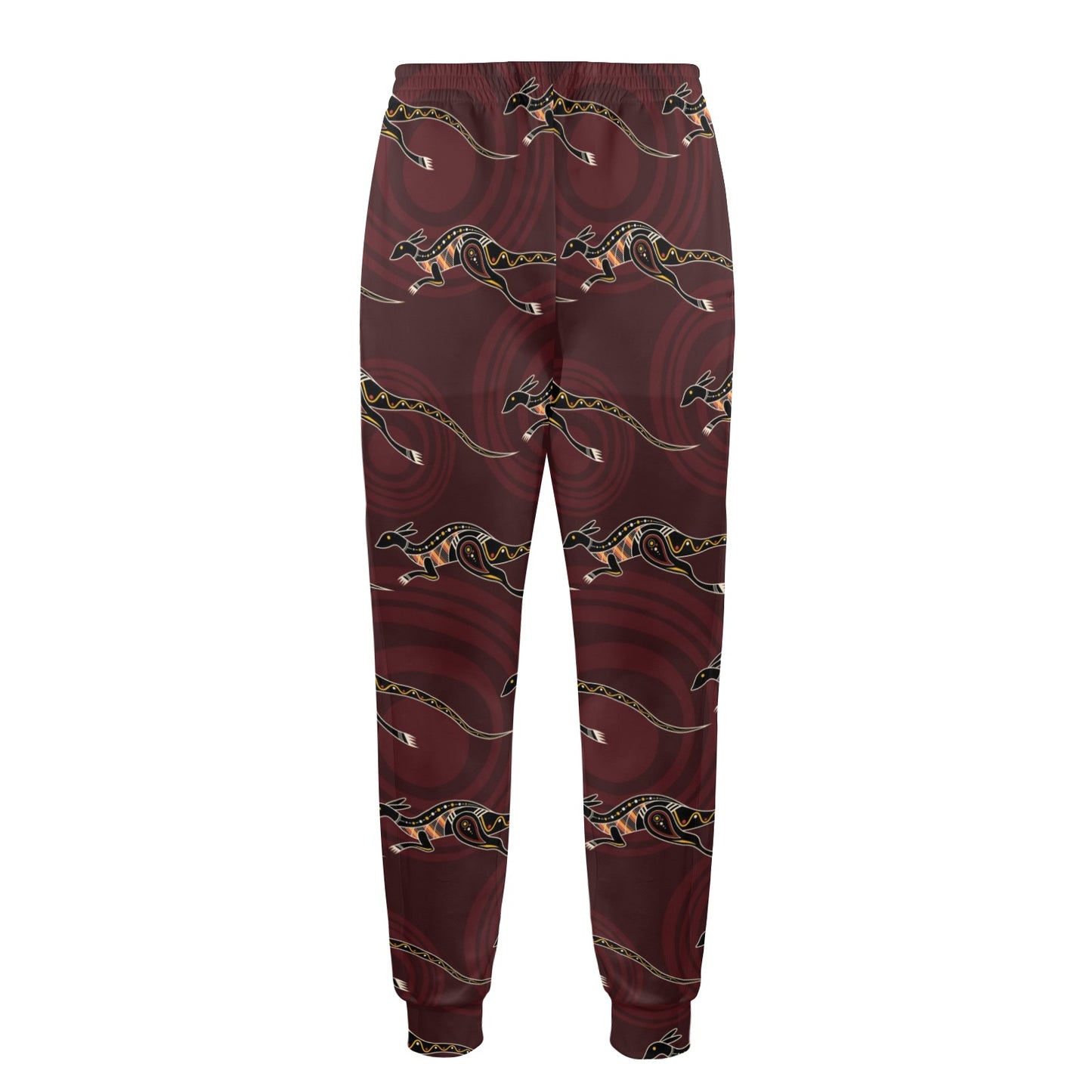 Kangaroos Pattern Print Design 05 Men's Casual Track Pants