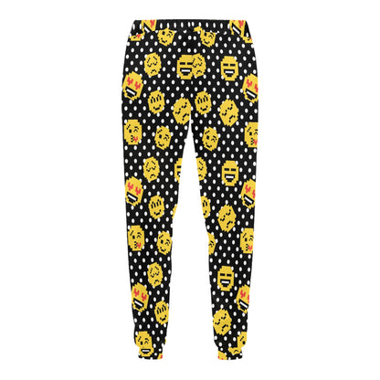 emoji pixel Design Print Pattern JJ0122 Men's Sweatpants