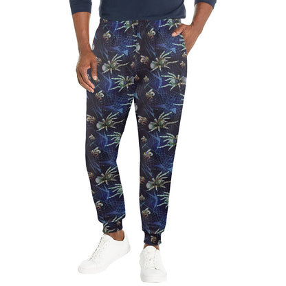 Tarantula Print Design LKS401 Men's Casual Track Pants