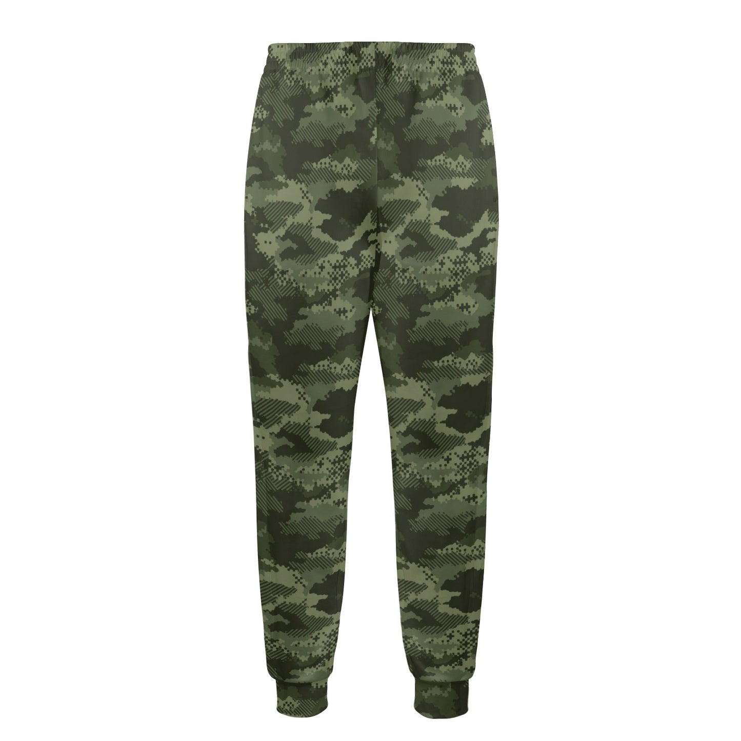 Army Camouflage Pattern Print Design 02 Men's Casual Track Pants