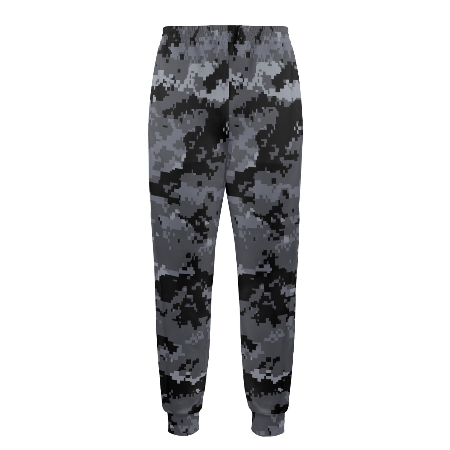 ACU Digital Black Camouflage Men's Casual Track Pants
